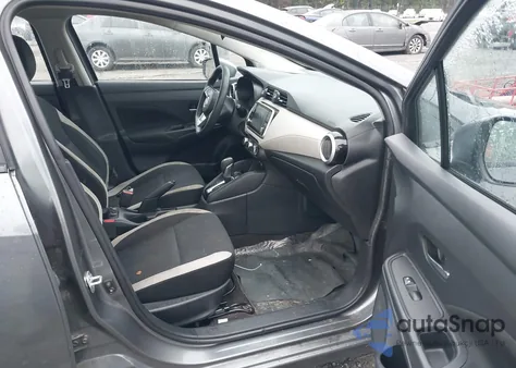 2021 Nissan Versa Sv Xtronic Cvt из США, поврежденный, VIN 3N1CN8EV5ML870436